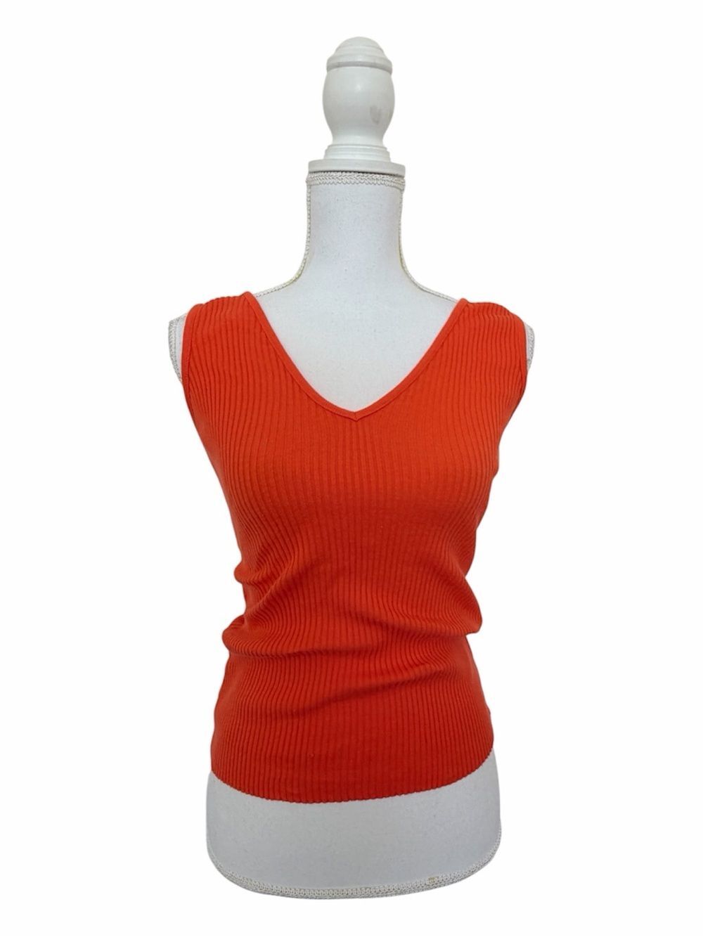 United-colors-of-benetton Women's Orange and Red Vest